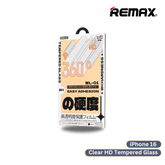 iPhone 16 >> REMAX Clear HD Tempered Glass Future Ultra-Soft Series - Clear